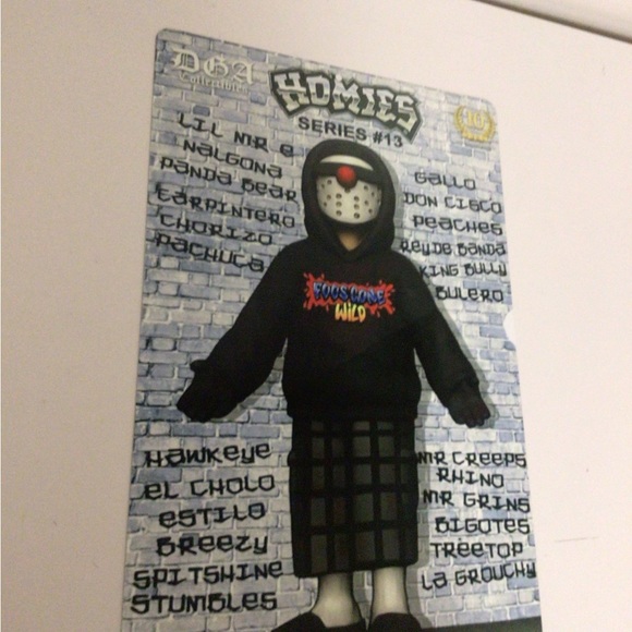 Foos Gone Wild Homies Series #13 metal tin sign - Picture 3 of 5